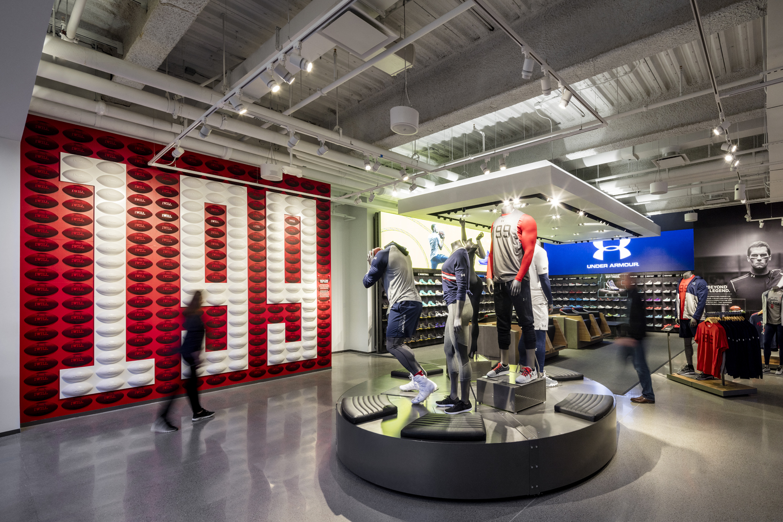 Under armour store sales boston
